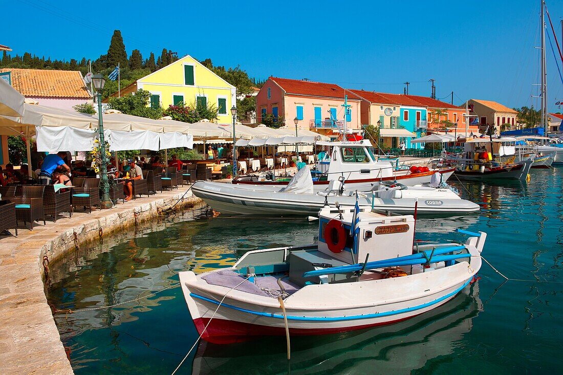 Fiskardo  Fsd  , Kefalonia, Greek Ionian Islands