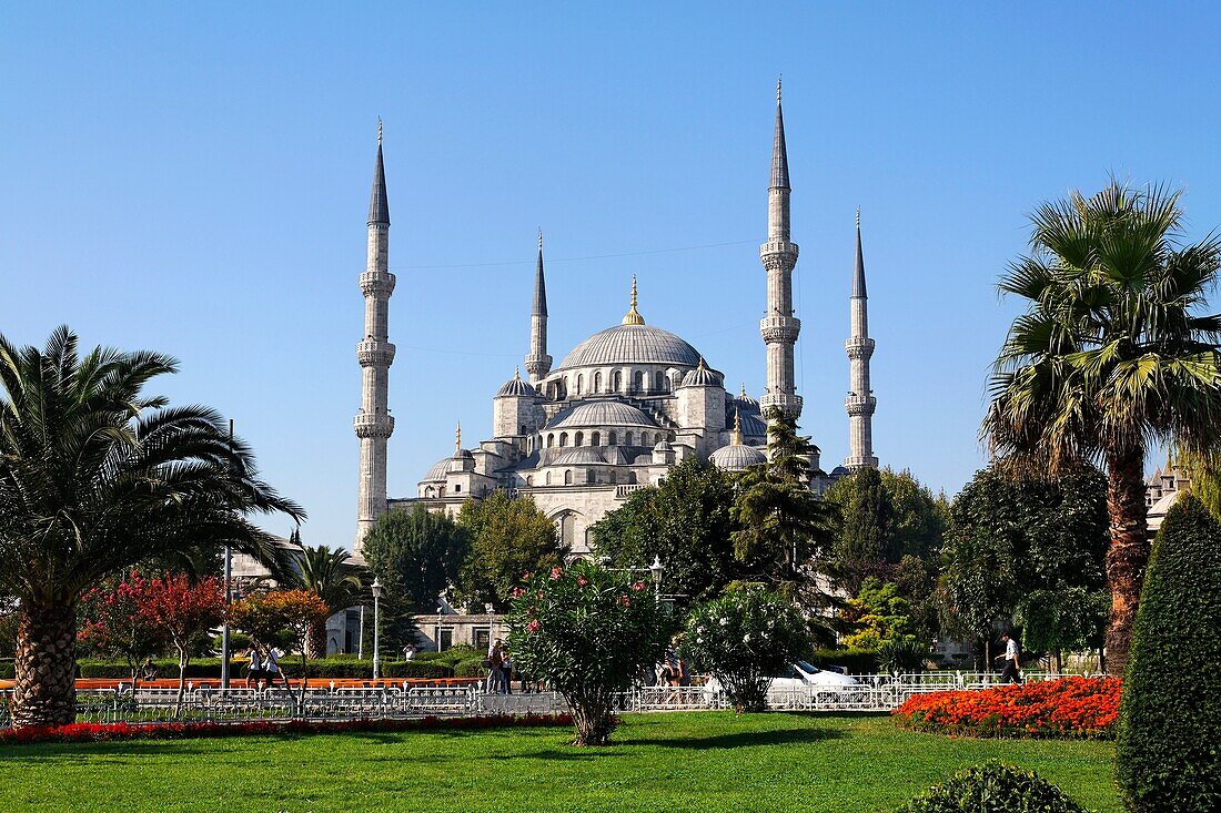 The Blue Mosque, Istanbul, Turkey