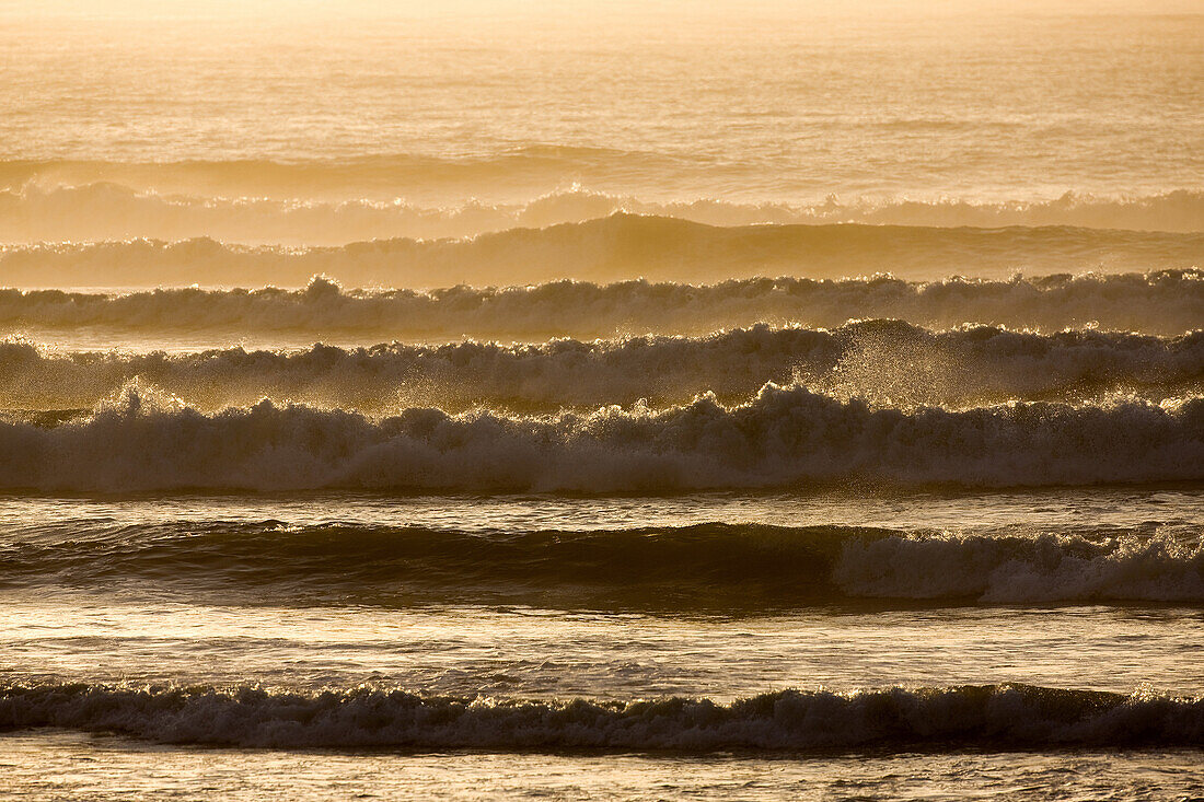 Waves in Atlantic Ocean, Cape Cross in Namibia.