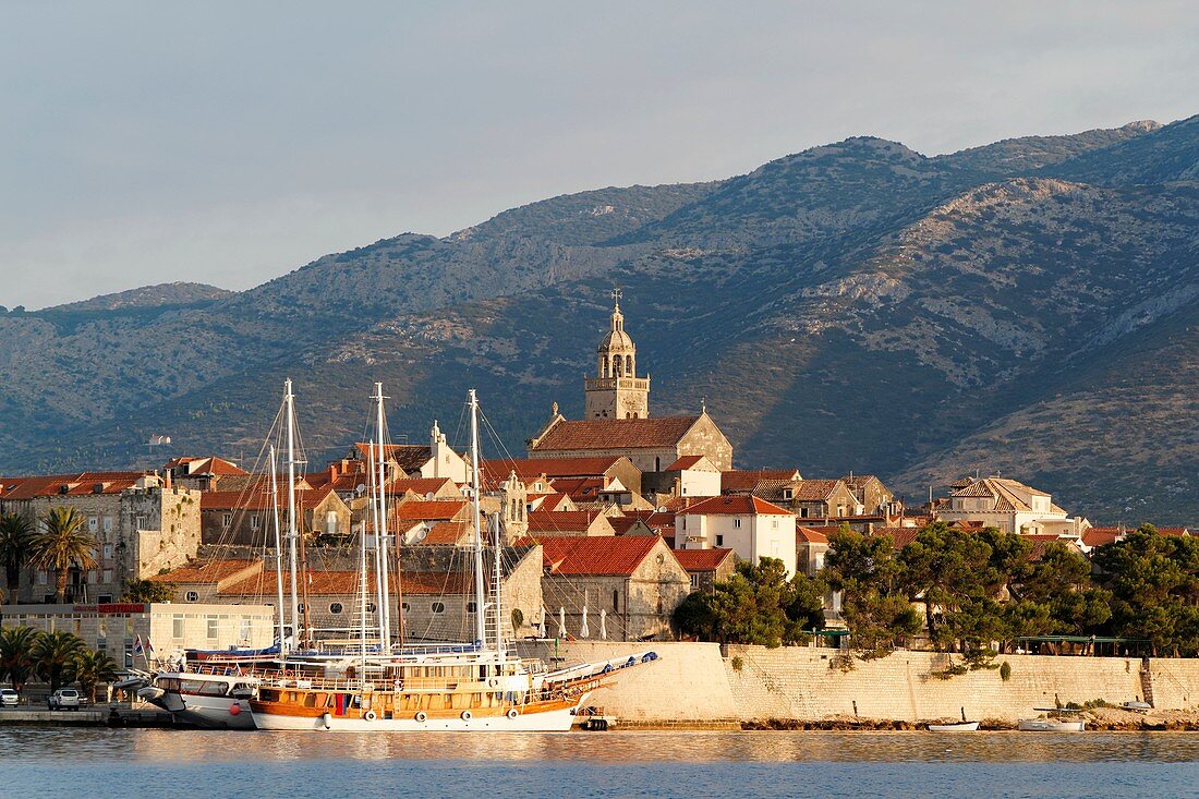 Korcula Town at Korcula Island, Croatia