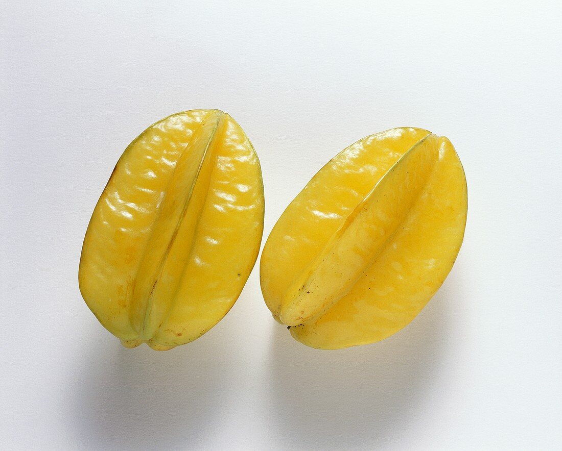 Two Carambolas (Star Fruit)