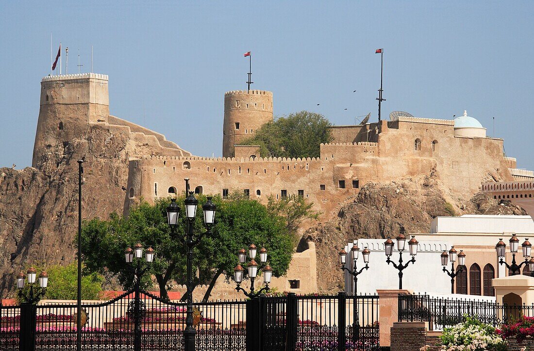 Oman, Muscat, Al-Mirani Fort