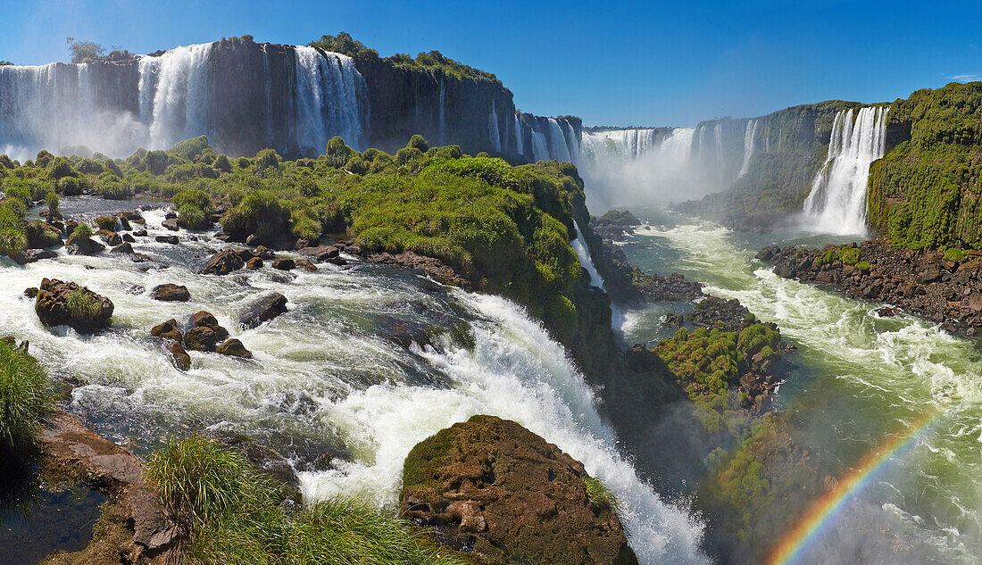 Iguaz? Wasserfälle National Park. Misiones Argentinien. Iguau. Paran?. Brasilien.