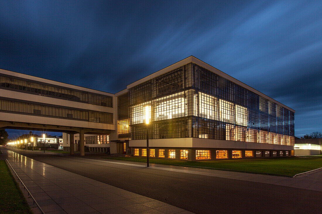 Bauhaus Dessau, Dessau-Roßlau, Sachsen-Anhalt, Deutschland