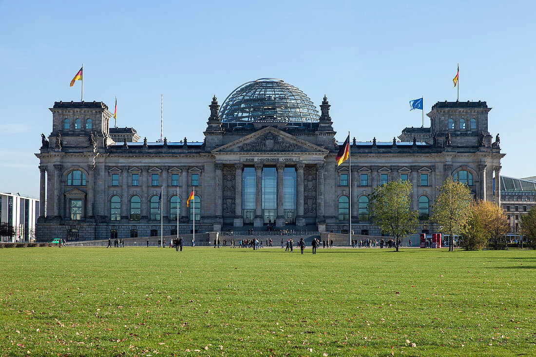 Reichstagsgebäude, Berlin, Deutschland