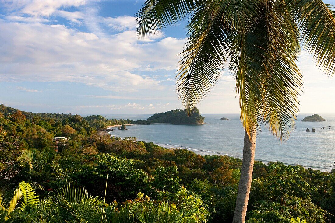 Blick über den Manuel Antonio National Park, Puntarenas, Costa Rica