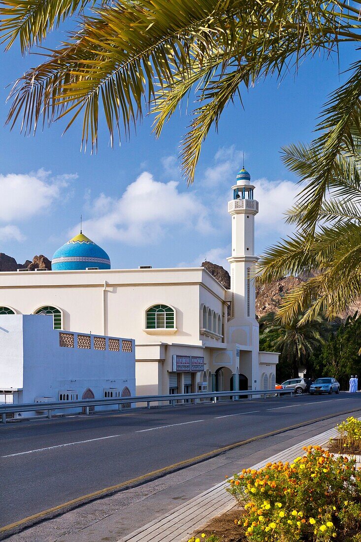 A small community mosque in Muscat, Oman.