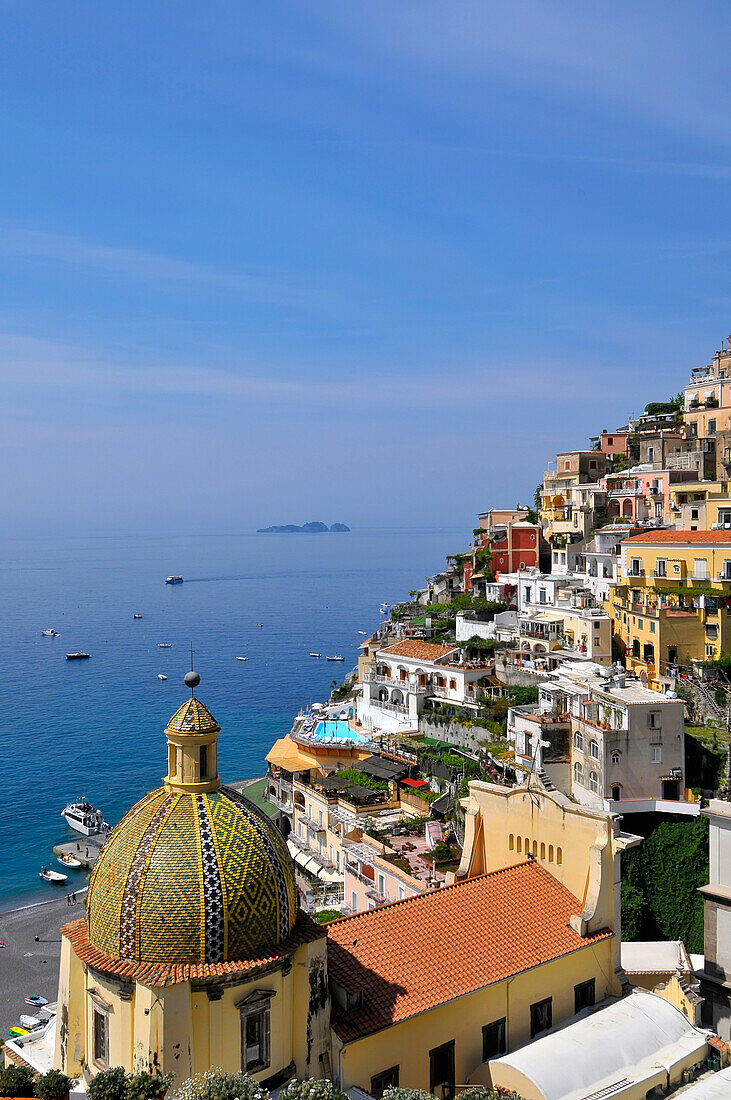 Positano Italy Mediterranean Sea Europe Amalfi Coast