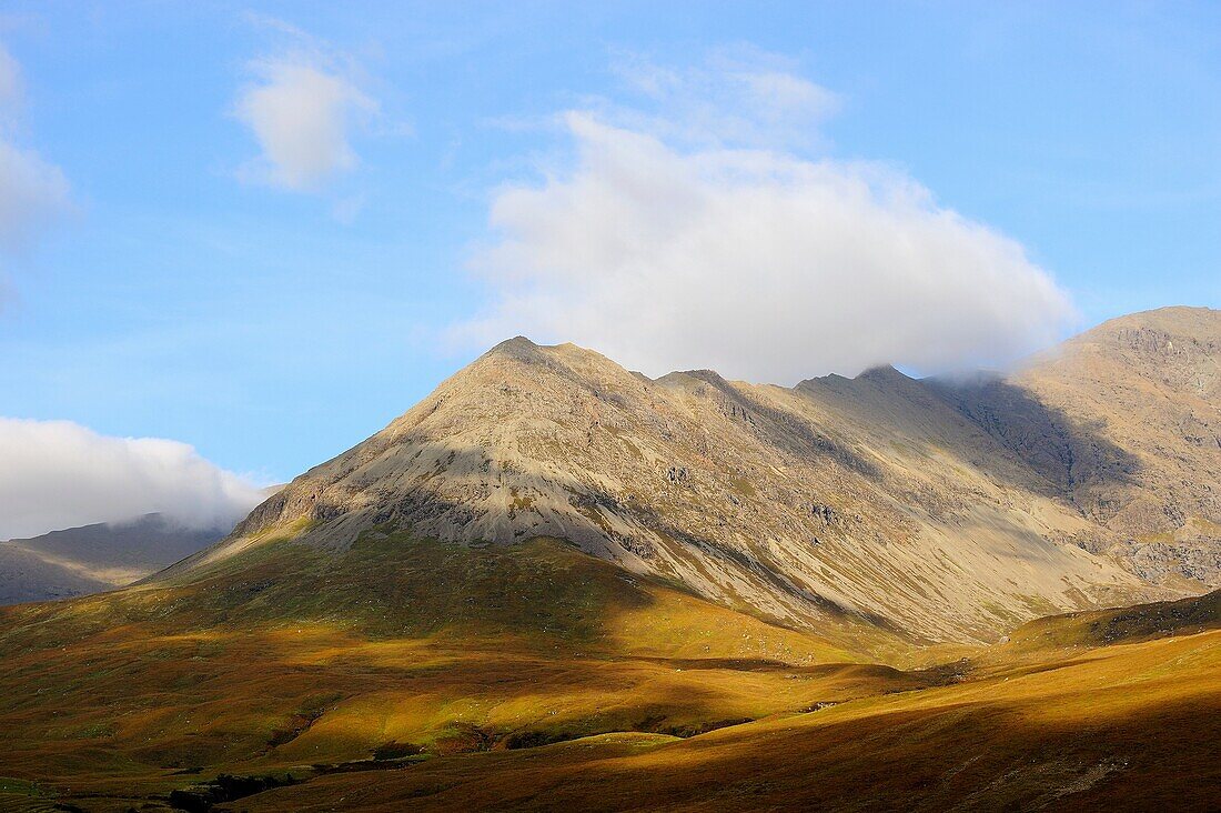 Cuillin mountains. Isle of Skye. Scotland. Great Britain.