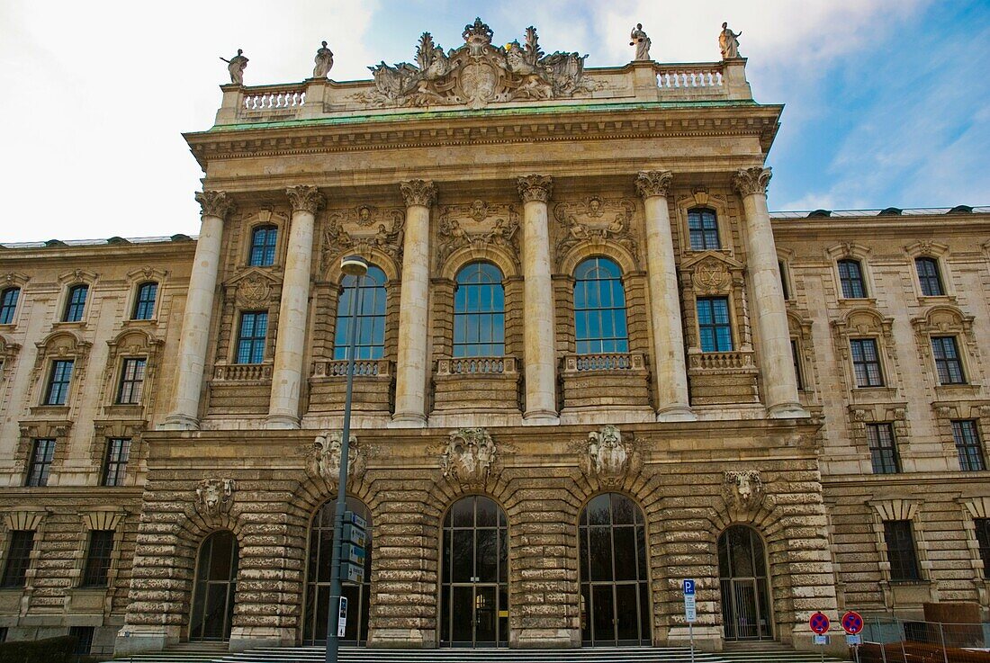 Justispalast courthouse Karlsplatz Munich Bavaria Germany Europe