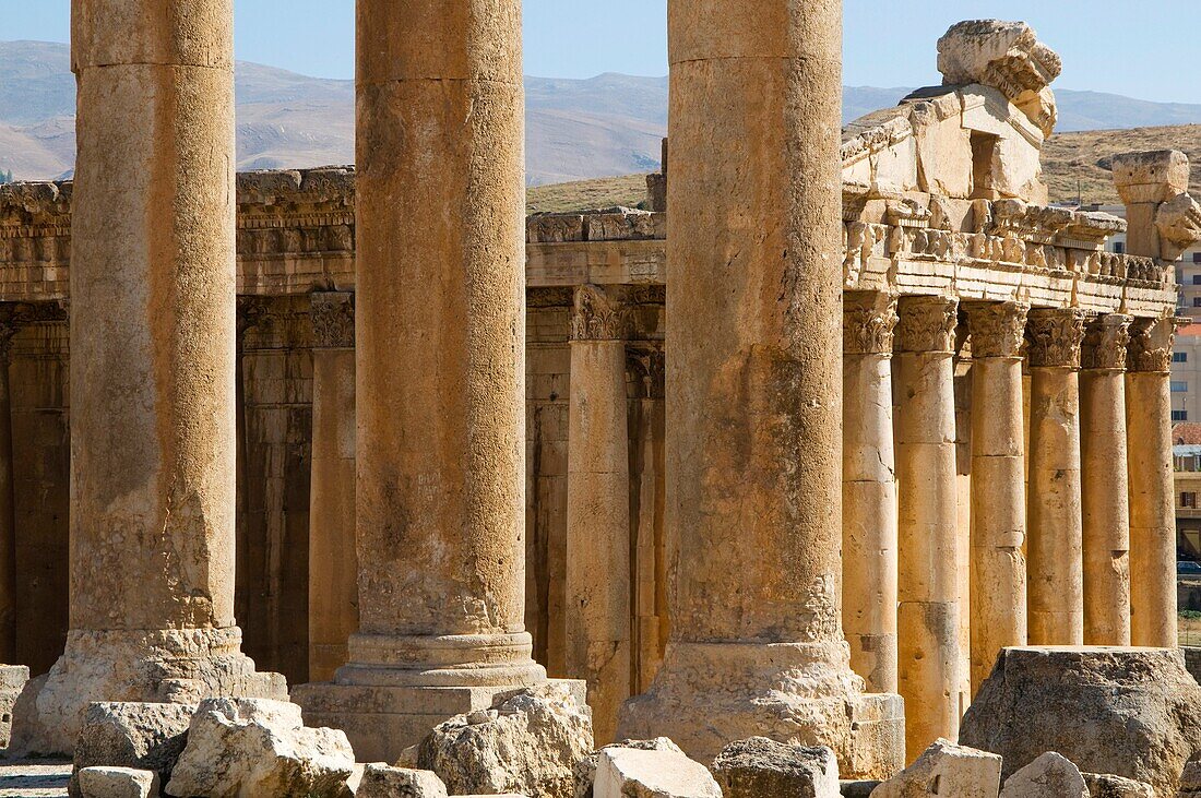 Archaeological Roman site, Baalbek, Bekaa Valley, Lebanon