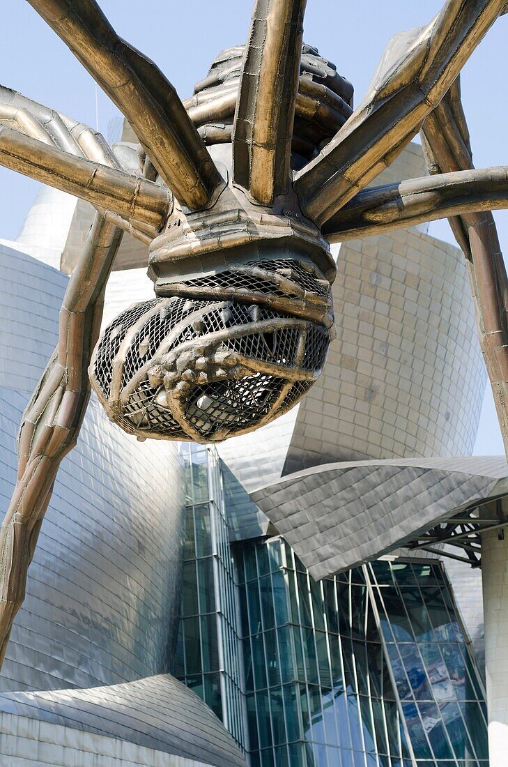Guggenheim museum area  Bilbao, Biscay, Basque Country, Spain
