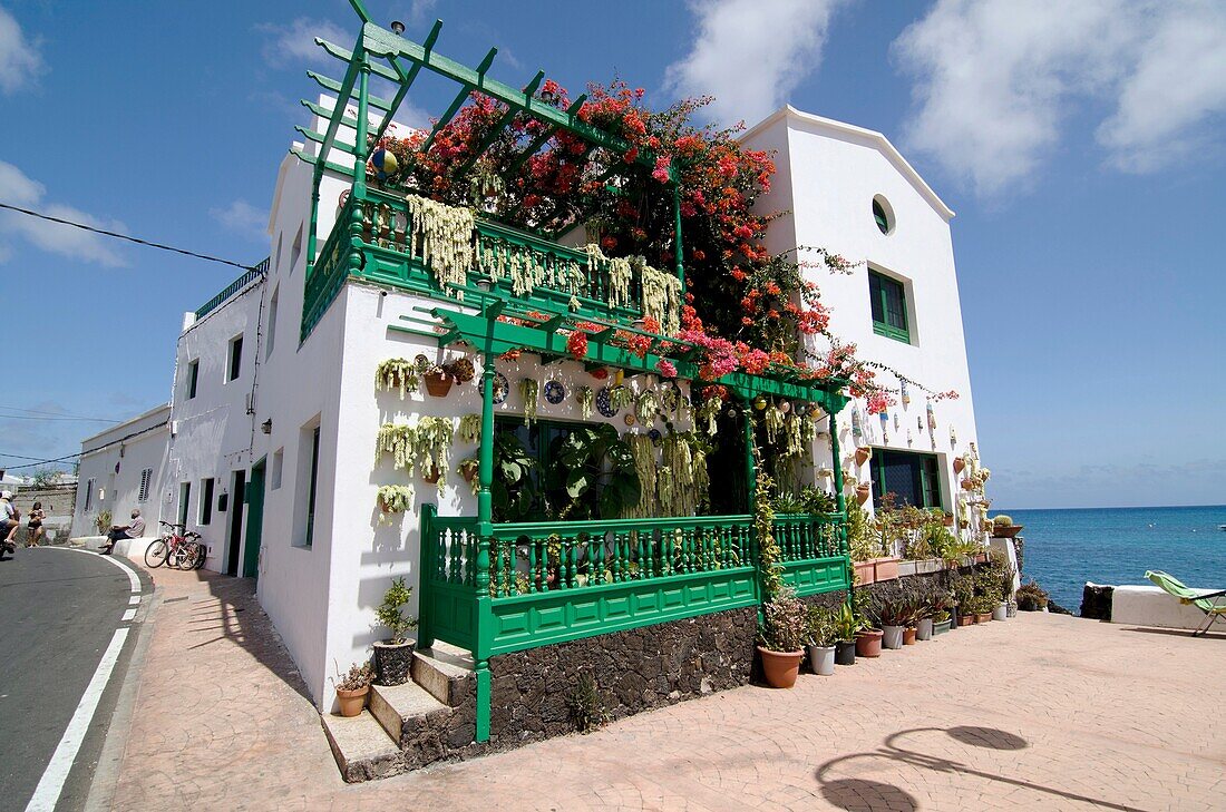 Punta Mujeres fishing village  Lanzarote, Canary Islands, Spain