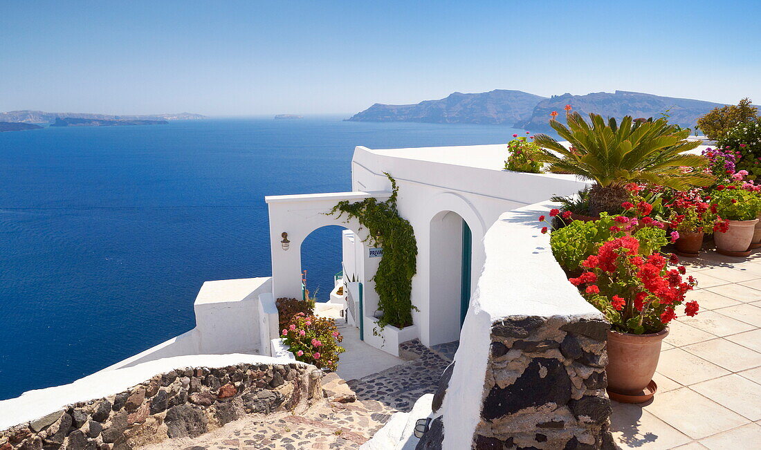 Oia village, Santorini Island, Cyclades, Greece