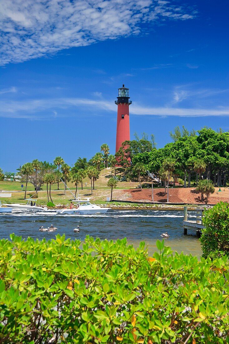 Jupiter Inlet Lighthouse, Jupiter, Florida, USA, Atlantic Ocean