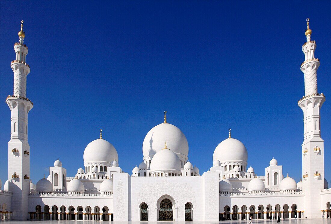 United Arab Emirates, Abu Dhabi, Sheikh Zayed bin Sultan al-Nahyan Mosque,