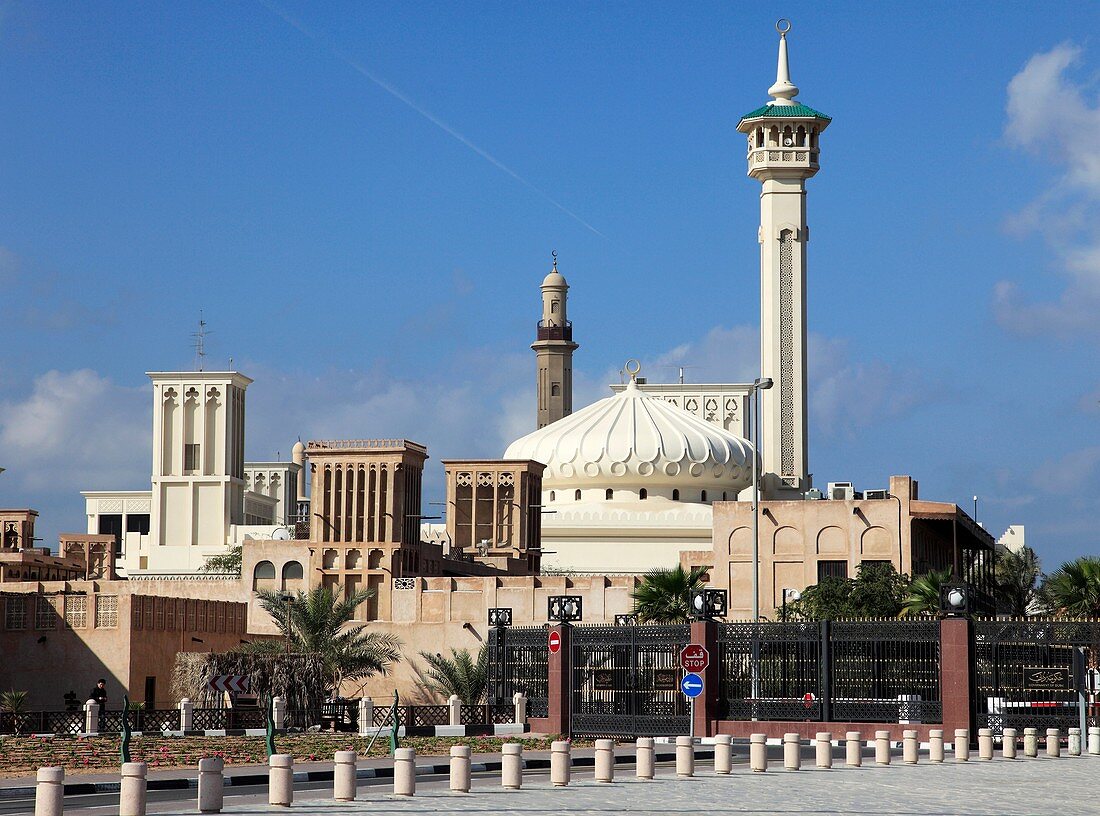 United Arab Emirates, Dubai, Bastakia, Rulers Court, Grand Mosque,