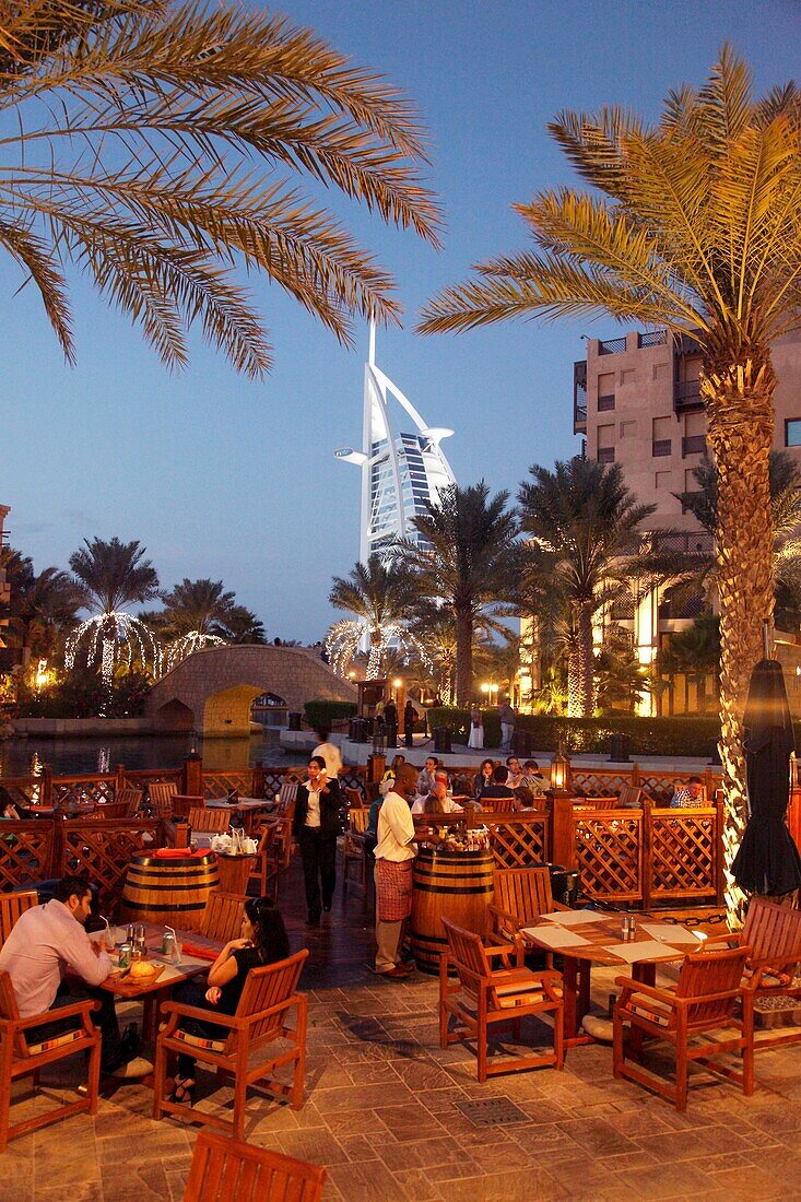 United Arab Emirates, Dubai, Burj Al Arab, Madinat Jumeirah,