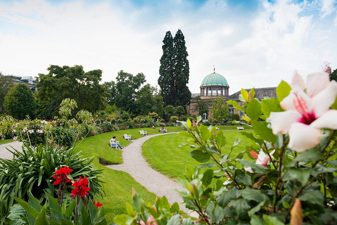 Botanischer Garten, Karlsruhe, Baden-Württemberg, Deutschland