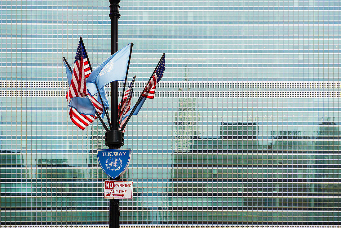 Hauptgebäude Vereinte Nationen, Midtown, Manhattan, New York, USA