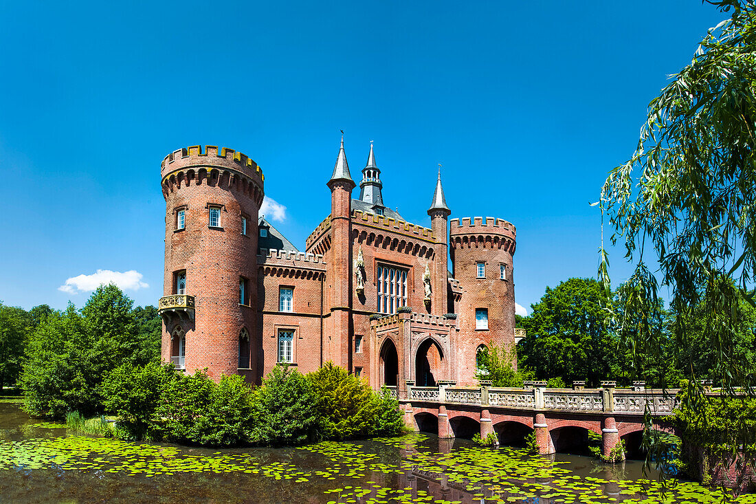 Moyland castle, Bedburg-Hau, North Rhine Westphalia, Germany