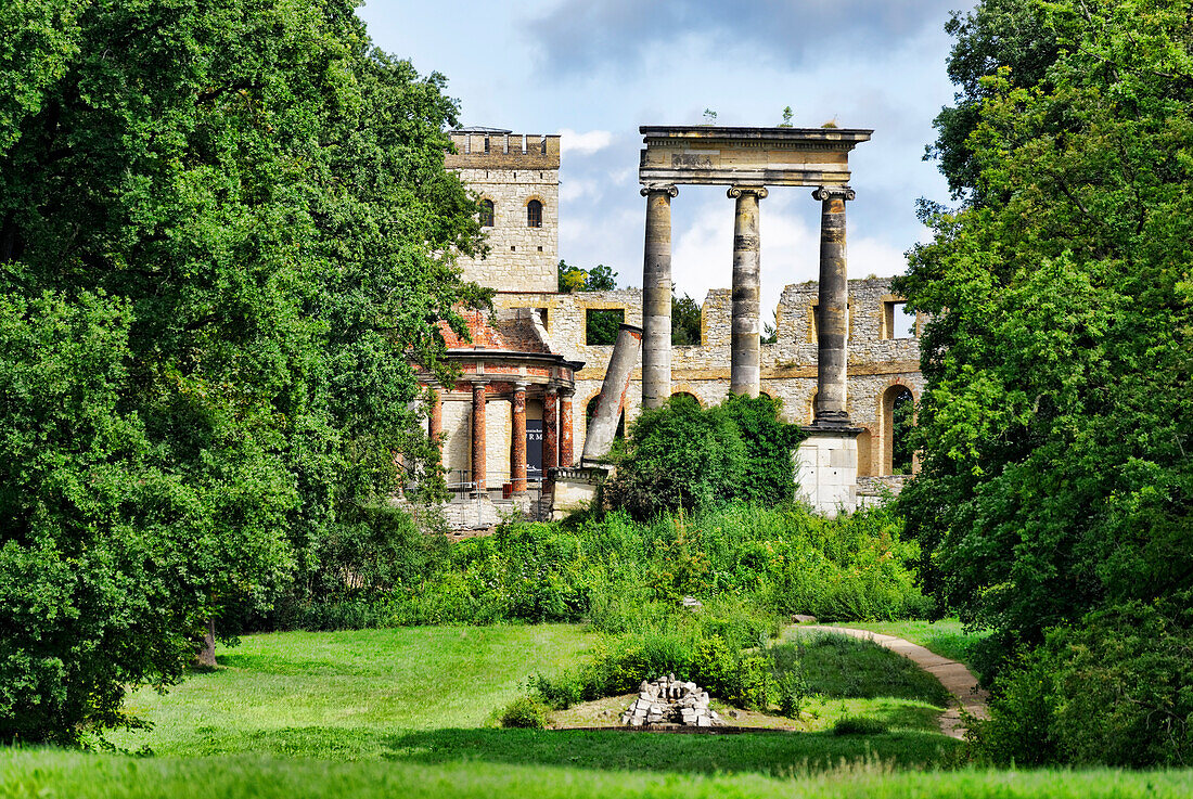 Ruinenberg, Normannischer Turm, Potsdam, Land Brandenburg, Deutschland