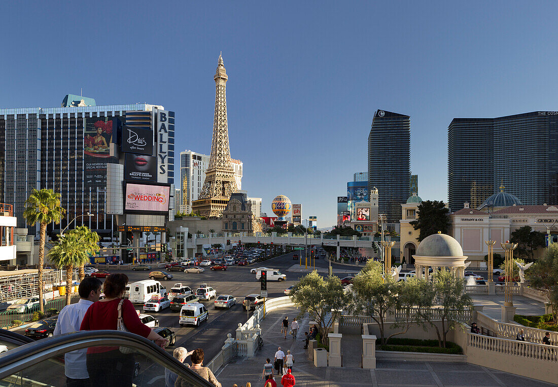 Eiffelturm, Ballys, Strip, South Las Vegas Boulevard, Las Vegas, Nevada, USA