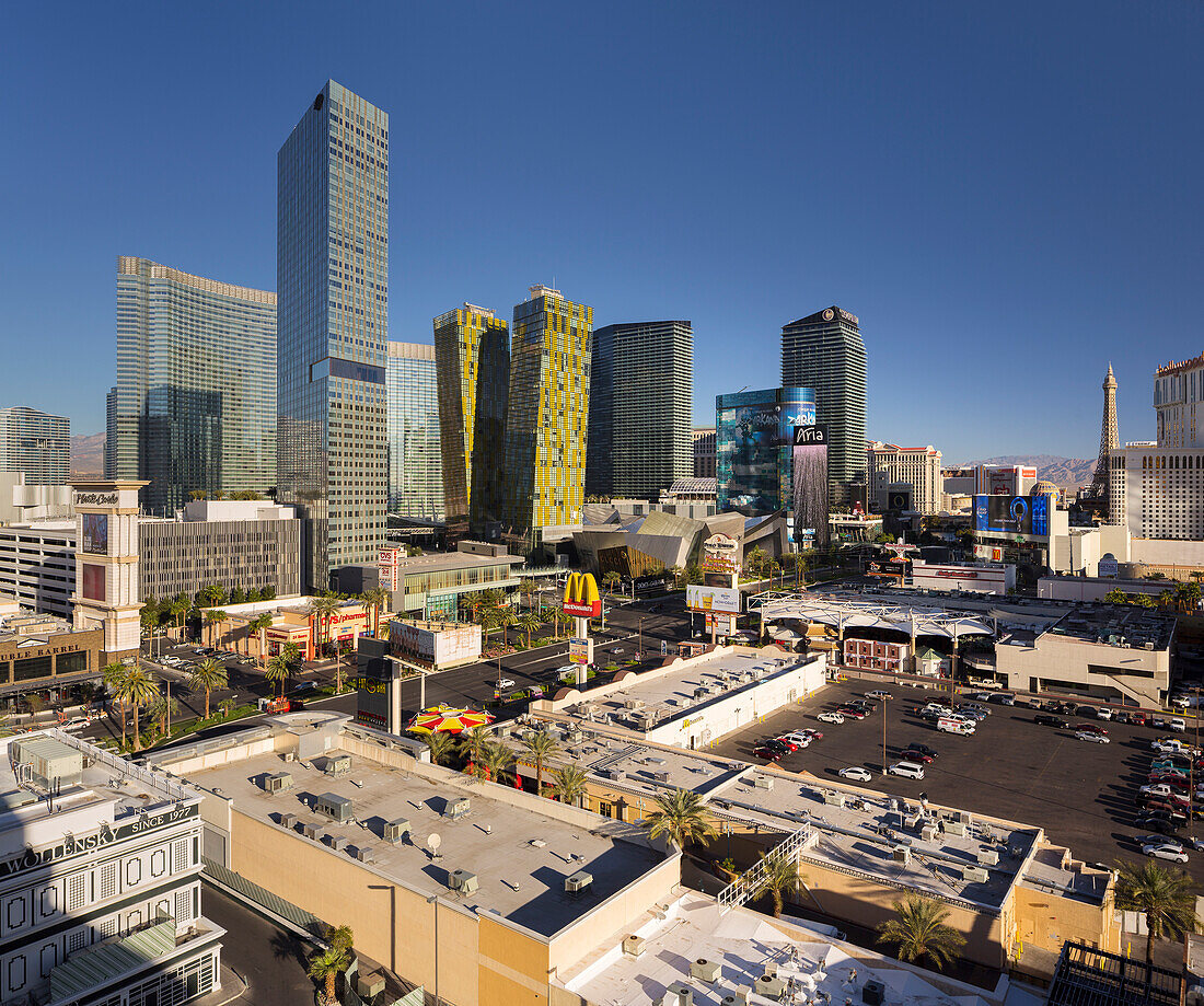 City Center Place, Veer Towers, Aria Resort, Strip, South Las Vegas Boulevard, Las Vegas, Nevada, USA