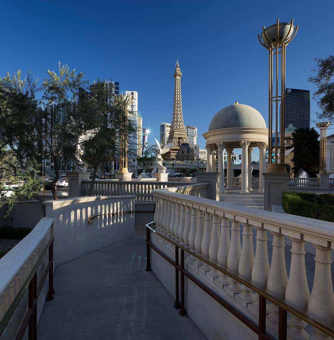 Ceasars Palace Hotel,  Eiffelturm, Strip, South Las Vegas Boulevard, Las Vegas, Nevada, USA