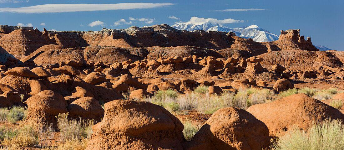 Goblin Valley State Park, Henry Mountains, Mount Ellen, Utah, USA