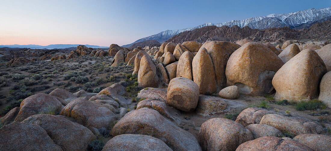 Alabama Hills, nahe Lone Pine, Sierra Nevada, Kalifornien, USA