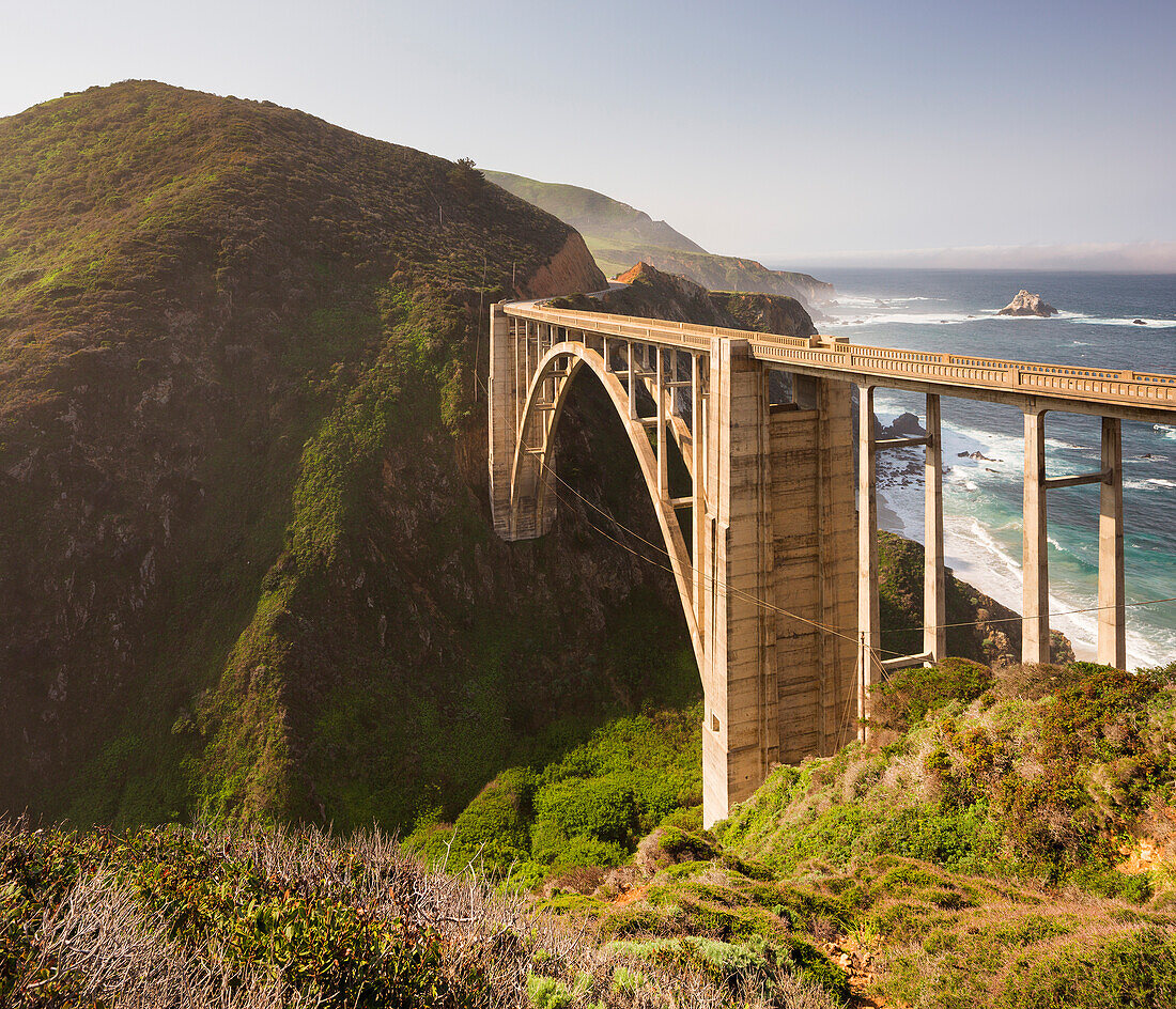 Bixby Creek Bridge, Big Sur, Cabrillo Highway 1, California, United States