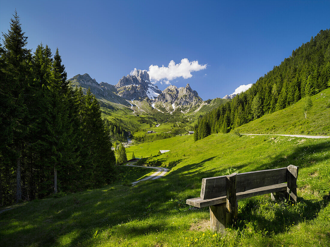 Bischofsmütze, Aualm, Filzmoos, Salzburg, Österreich