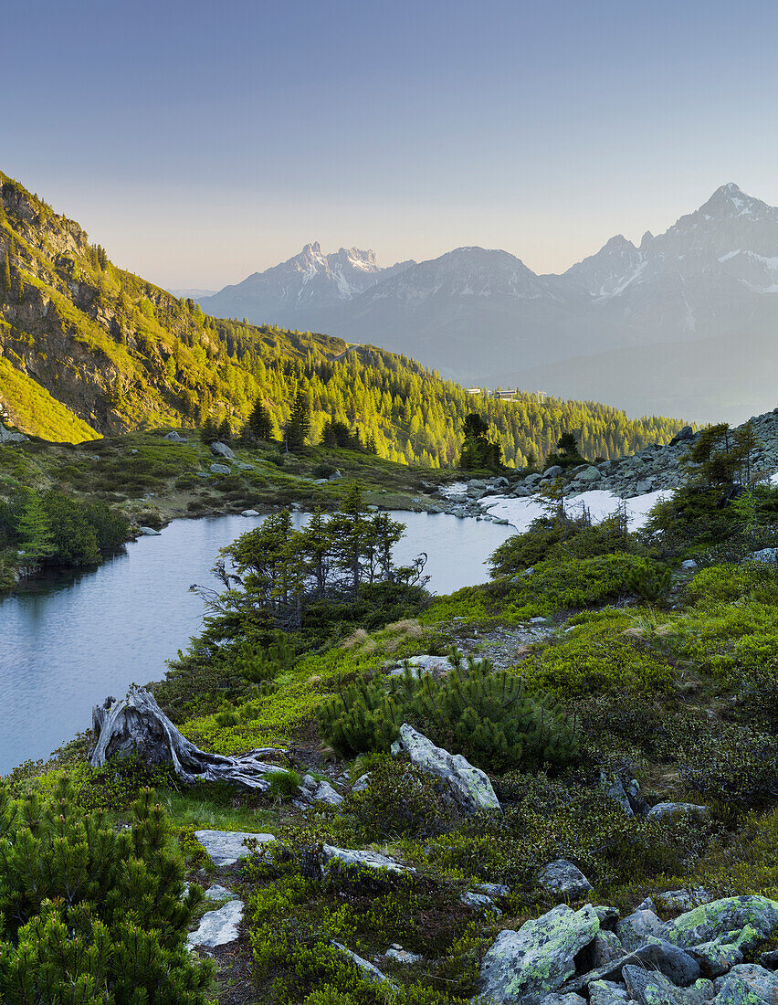 Spiegelsee, Reiteralm, Dachstein, Enns Valley, Styria, Austria