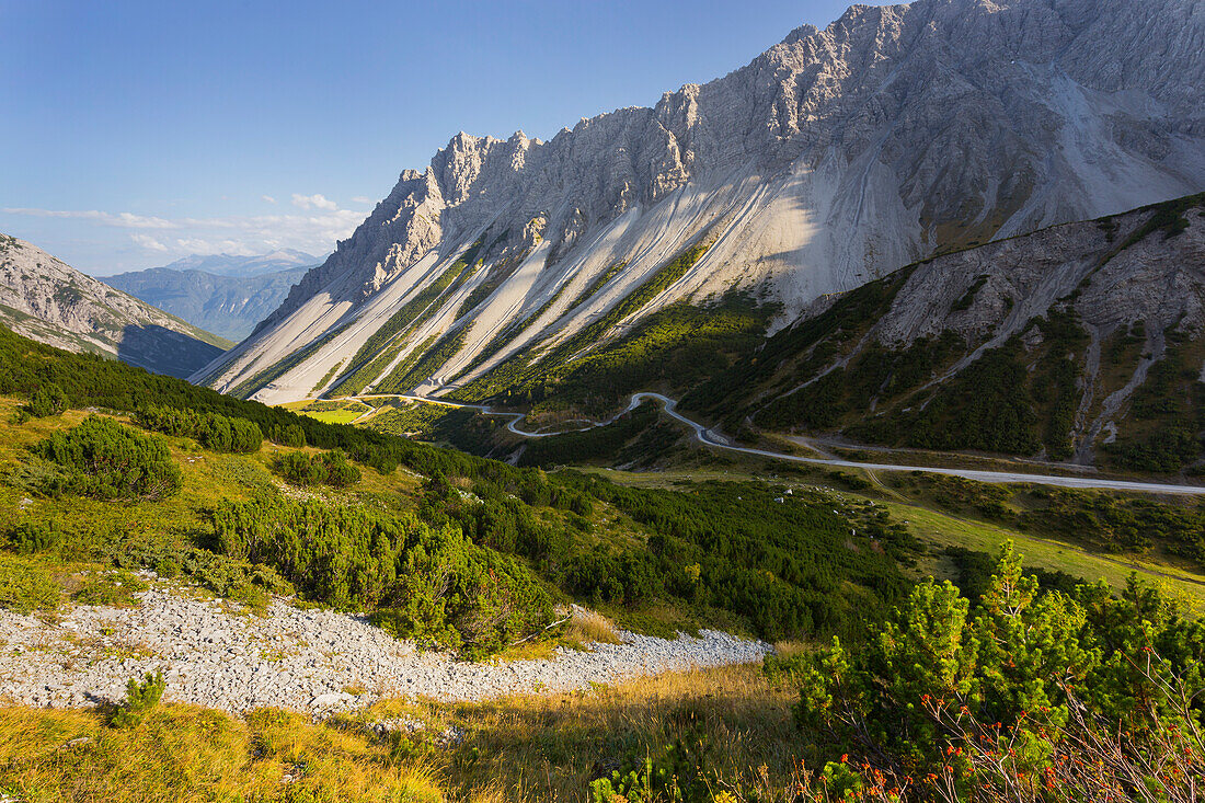 Hahntennjoch, Lechtaler Alps, Tyrol, Austria
