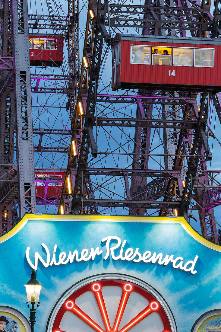 Riesenrad, Vienna's Prater, 2nd district, Vienna, Austria