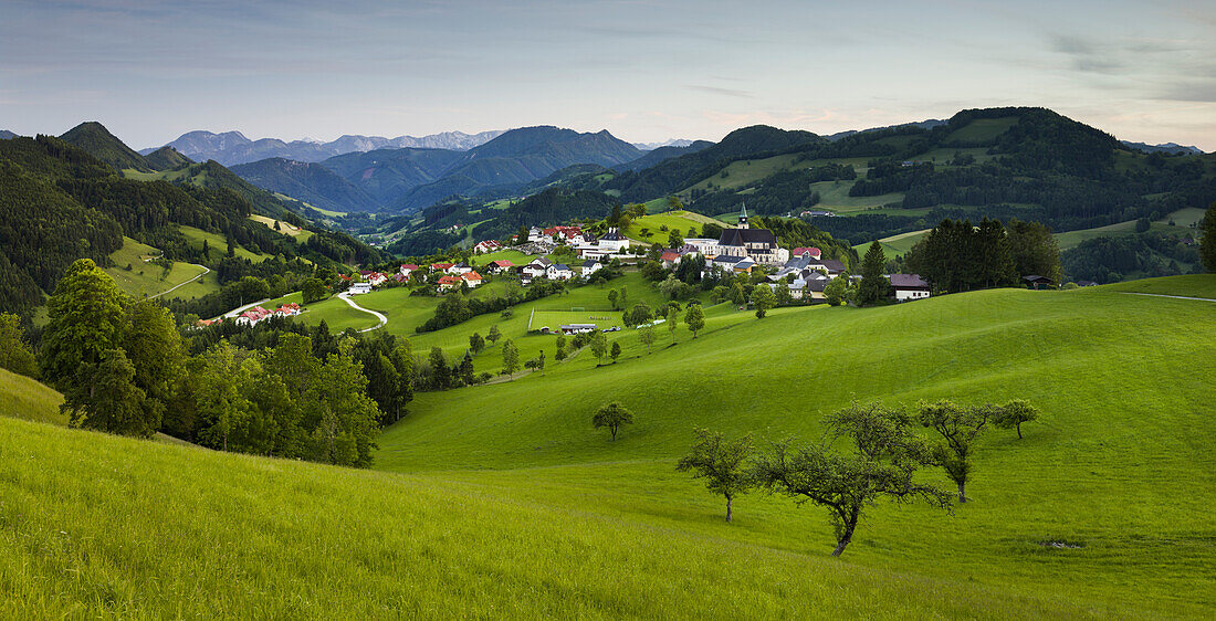 Maria Neustift, Alpine foothills, Upper Austria, Austria