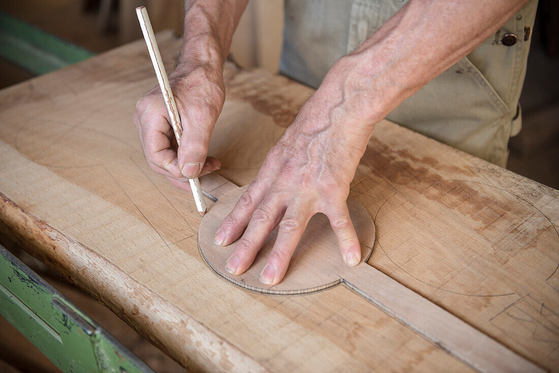 Carpenter's workshop in Bernau, Black Forest, Waldshut, Baden-Wuerttemberg, Germany
