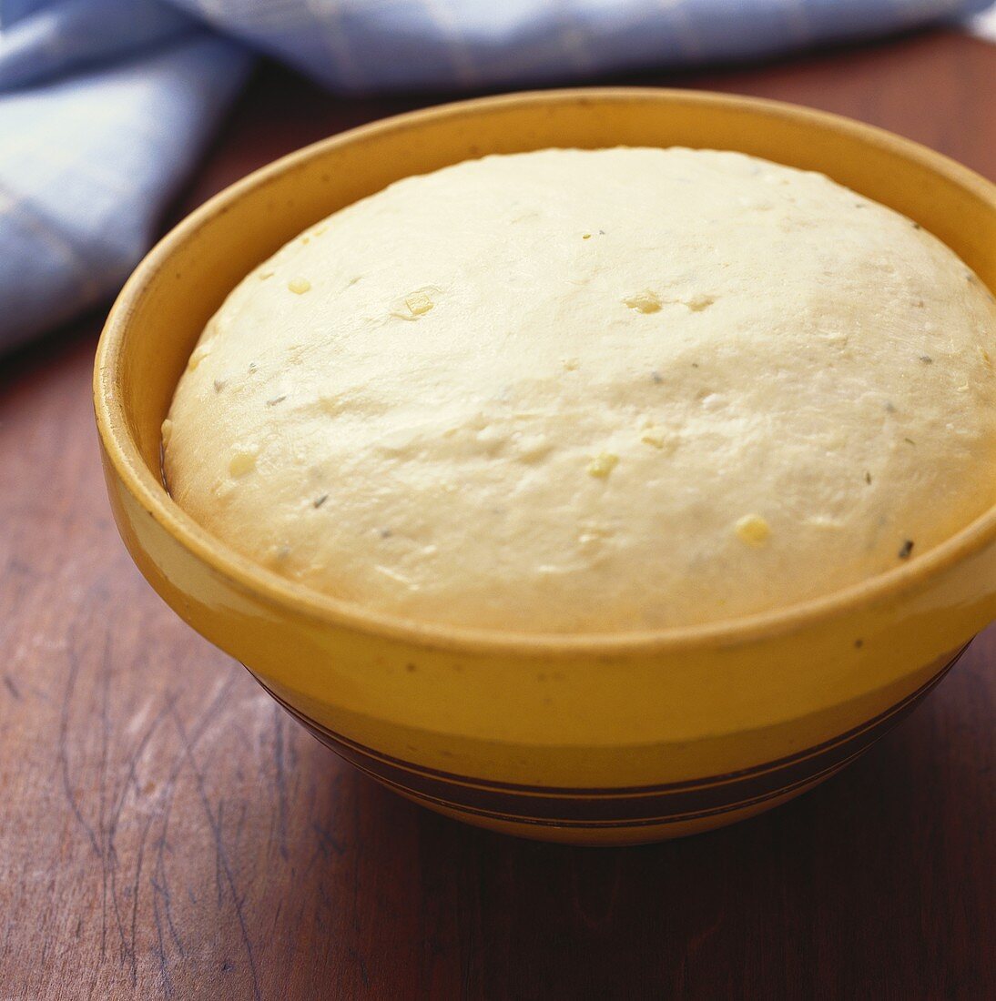 Dough Rising in a Bowl