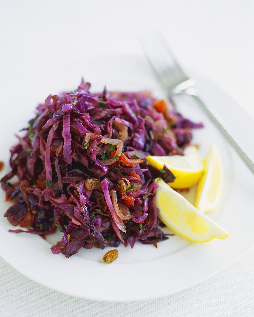 Red Cabbage Slaw