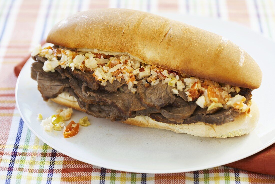 Sub-Sandwich mit Rindfleisch (USA)