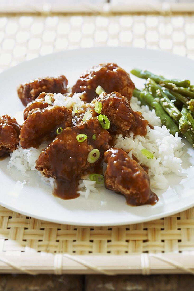 General Gau's Chicken (Hähnchen im Teigmantel, China)