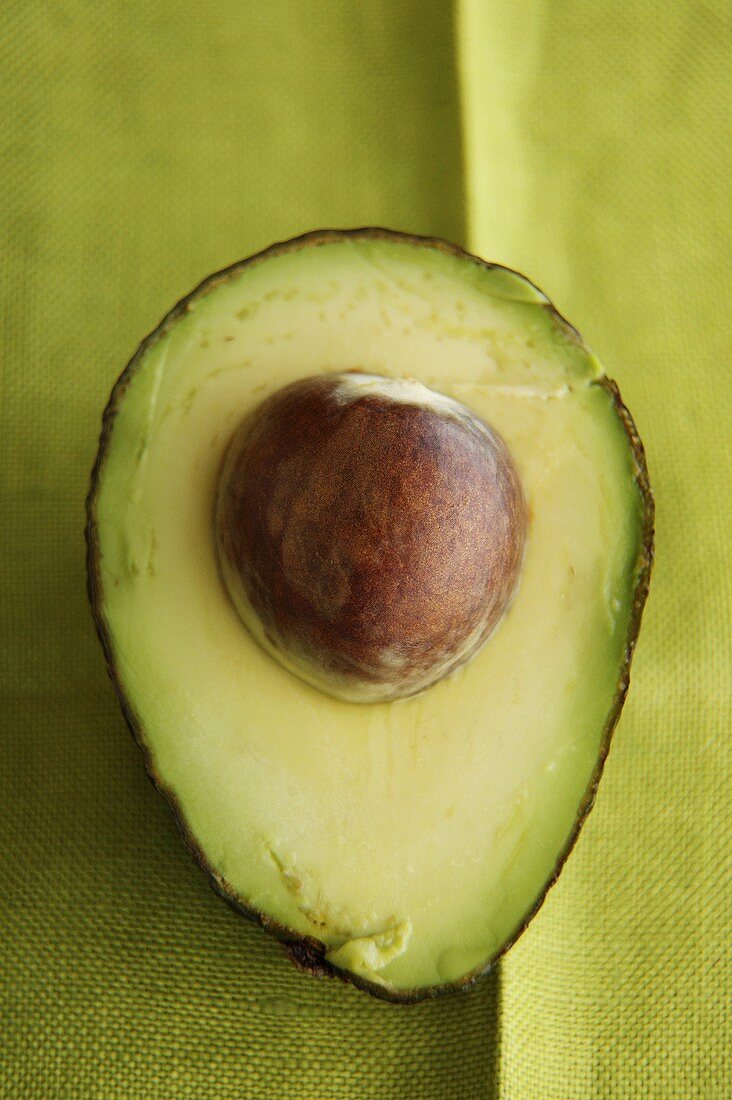 Half an Avocado with Pit