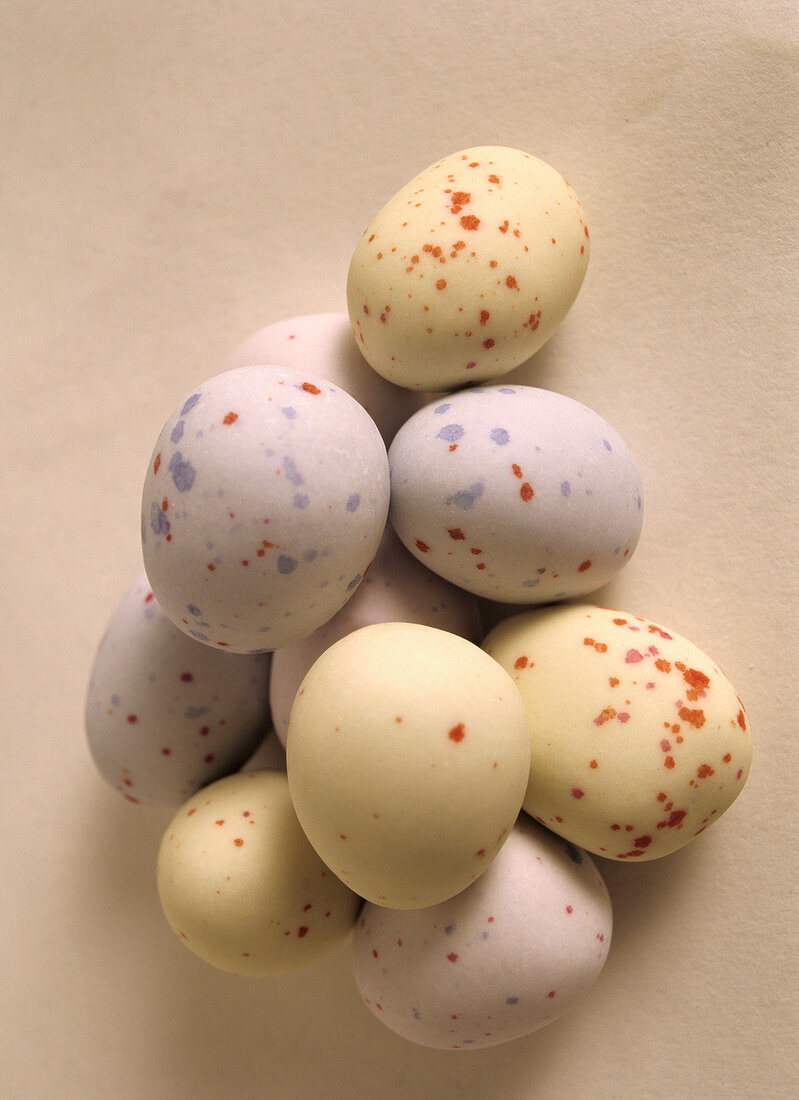 Speckled Candy Coated Easter Eggs