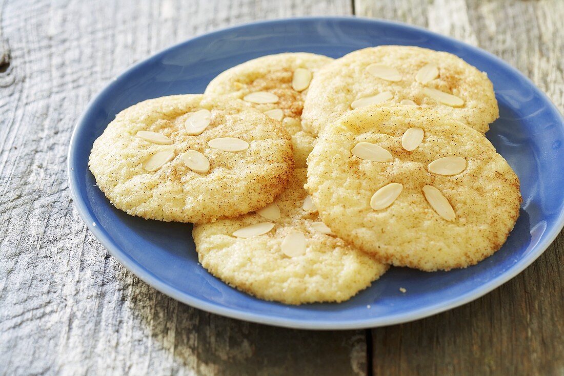 Sandollar Cookies; Cinnamon, Almond Sugar Cookies