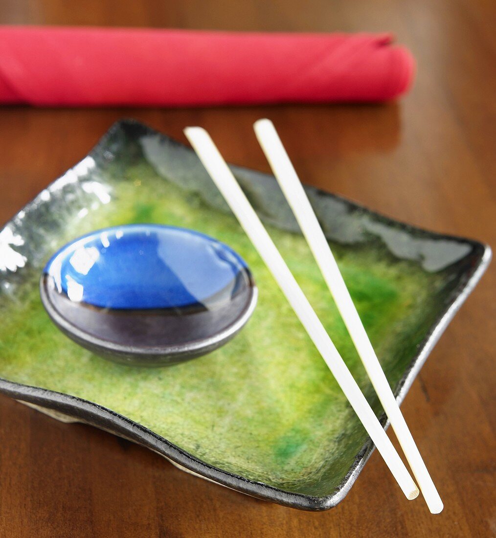 Place Setting for Sushi