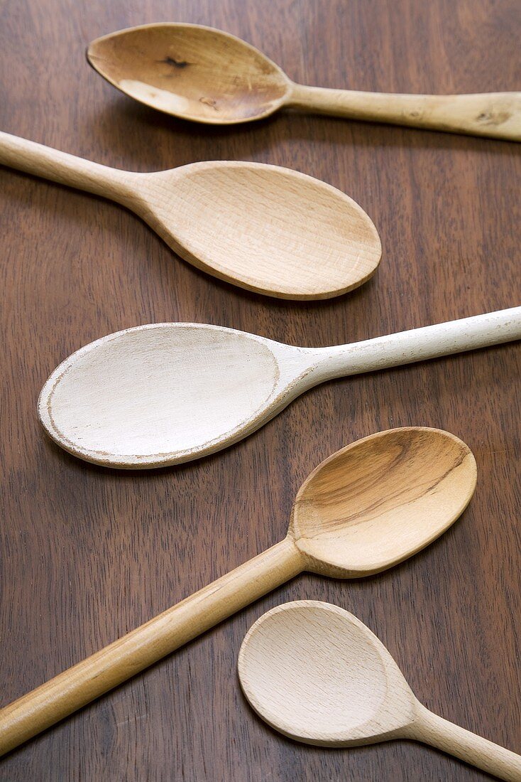 Various Wooden Spoons
