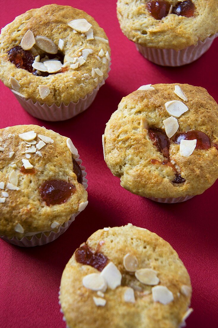 Kirsch-Mandel-Muffins