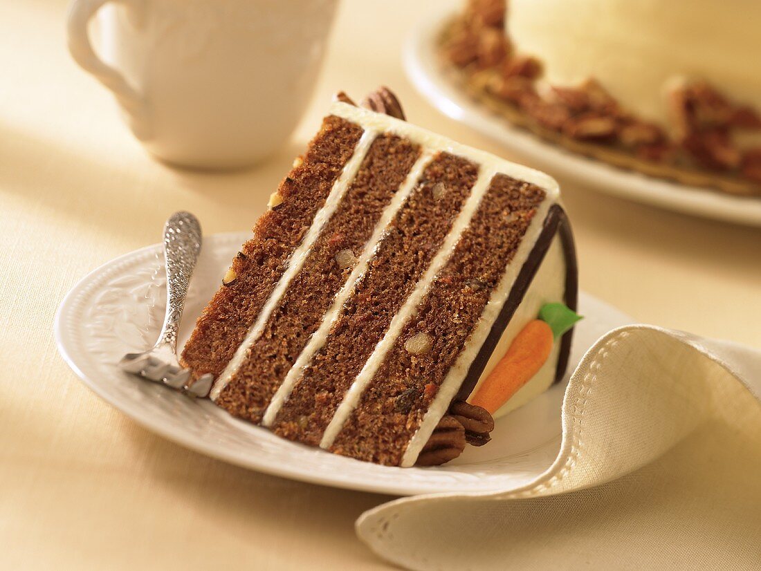 Slice of Carrot Cake