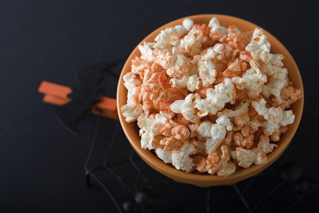 Bio-Popcorn zu Halloween